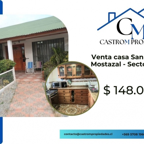Venta casa San Francisco de Mostazal